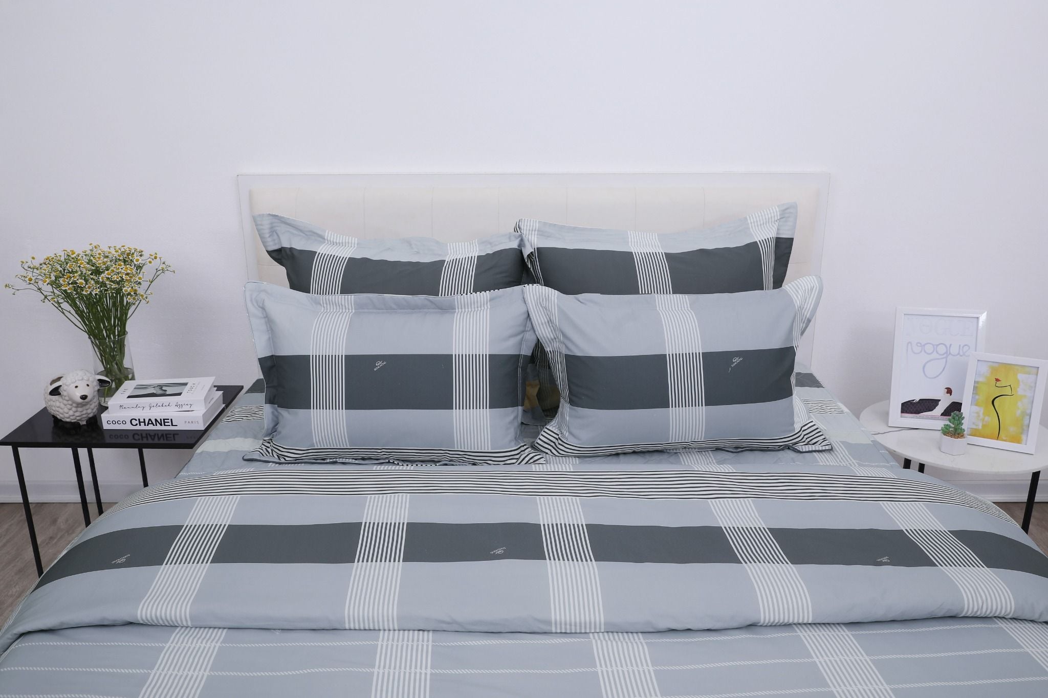 Bộ chăn ga gối cotton SH_BC25 110