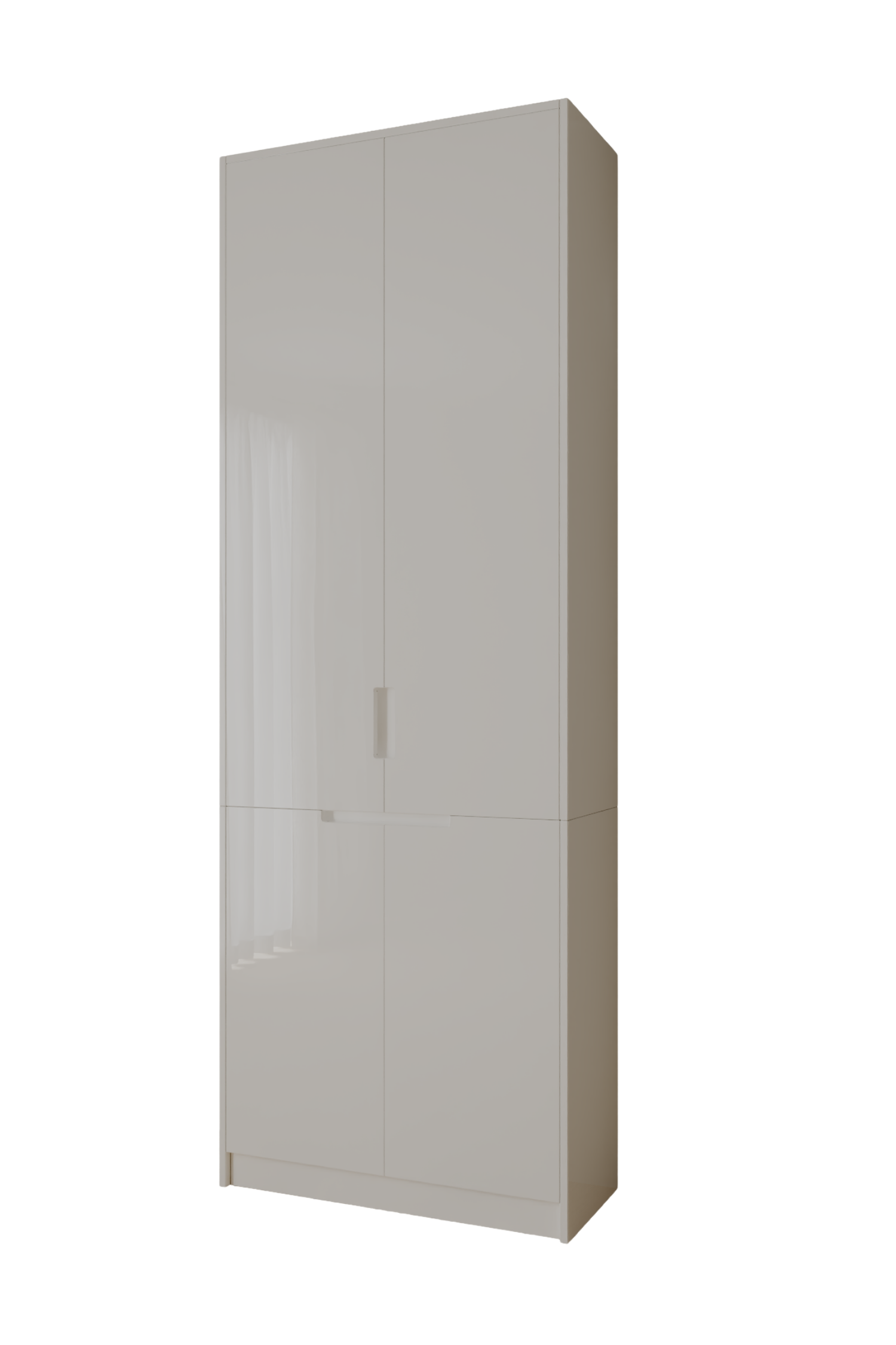 Tủ Bếp phủ acrylic Kõri trắng trang nhã 2501