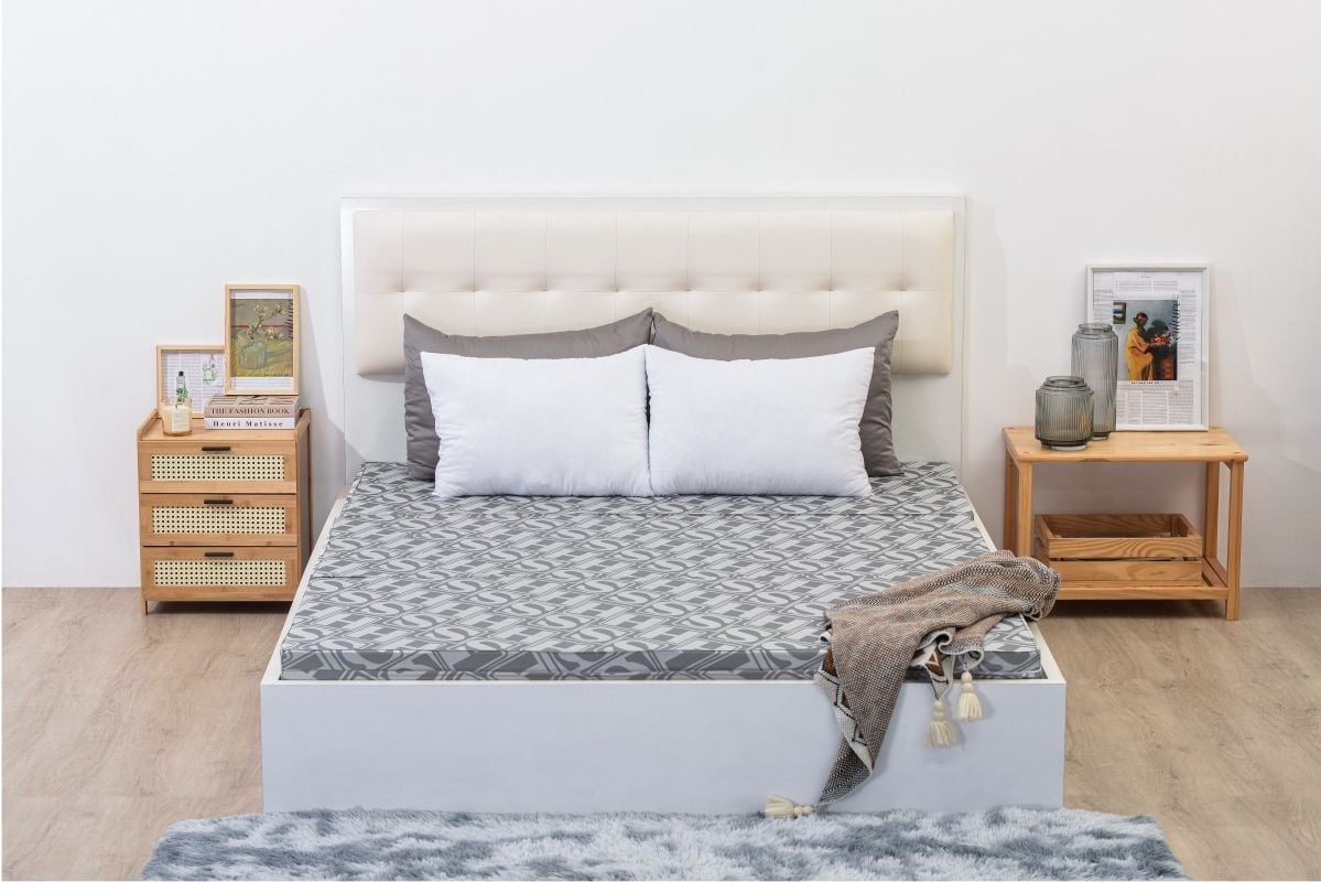 Đệm cứng bông ép tinh khiết SH_DG23 011