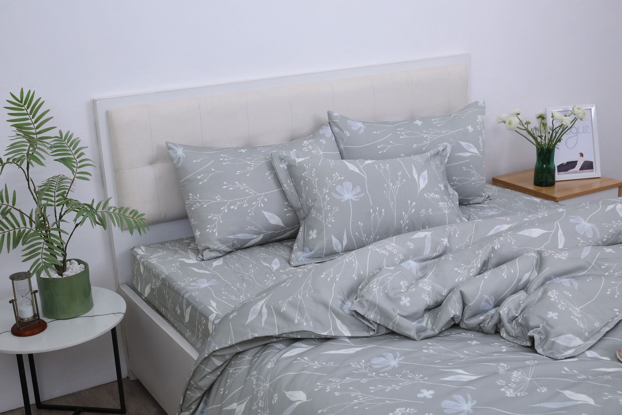 Bộ chăn ga gối cotton SH_BC25 113