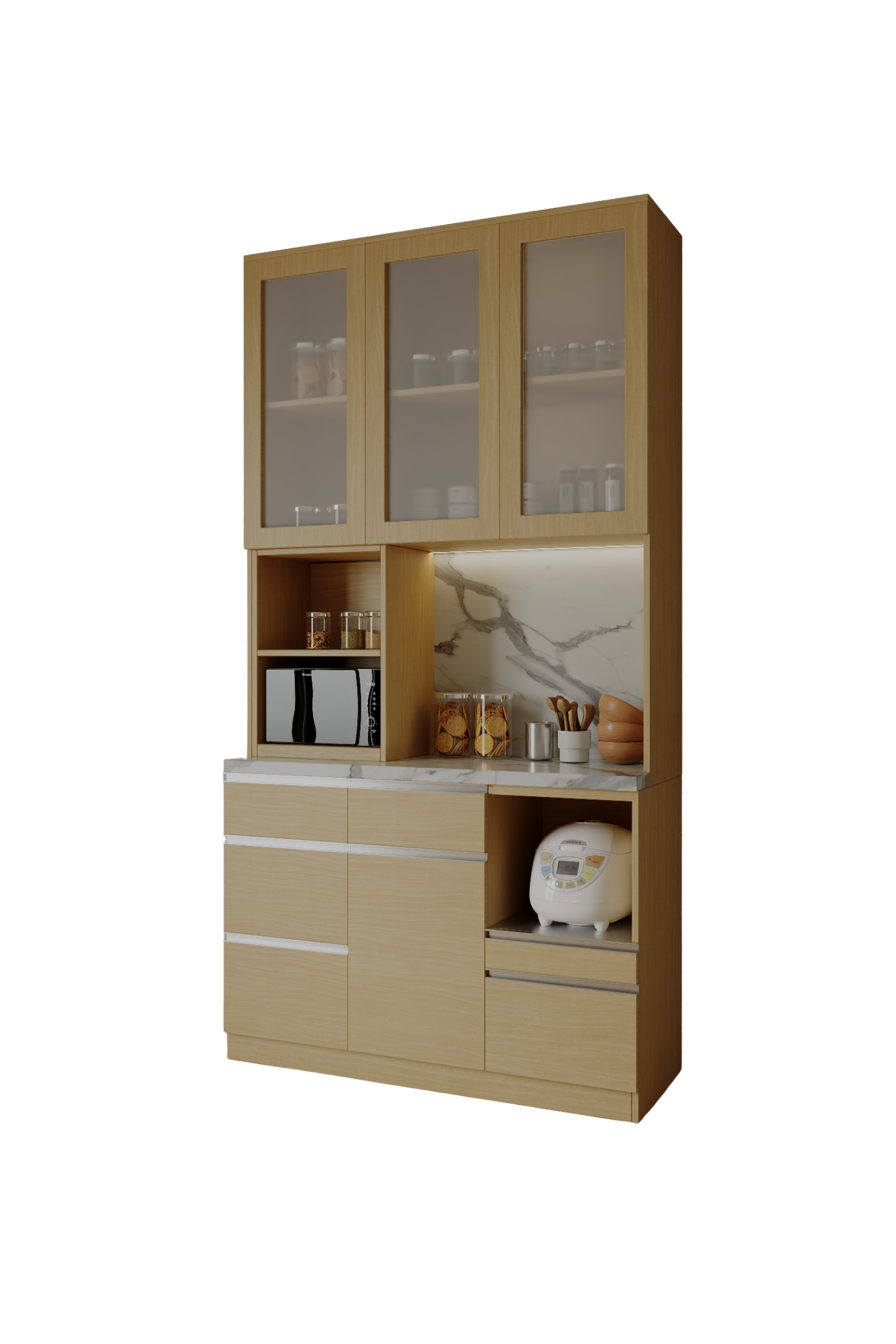 Tủ Bếp Lưu Trữ DELUXE TB2502