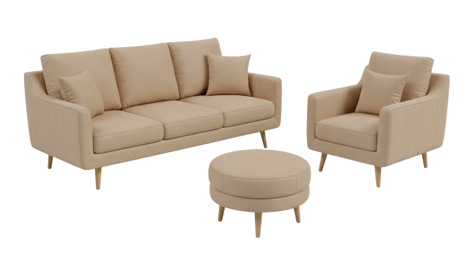 SF2507 Sofa Da Microfiber Harmony