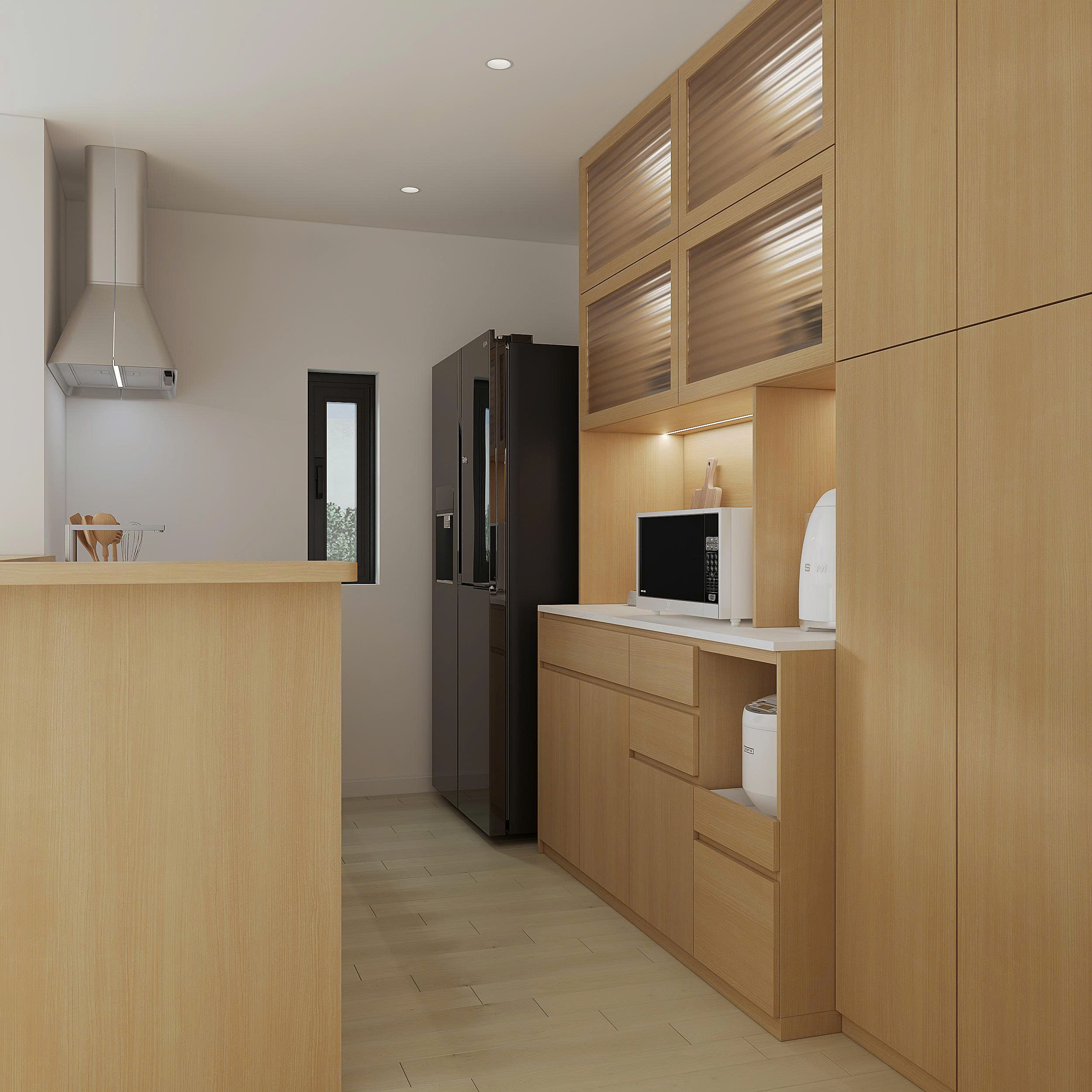 Tủ Bếp Mori Shizuka TB2504A,B