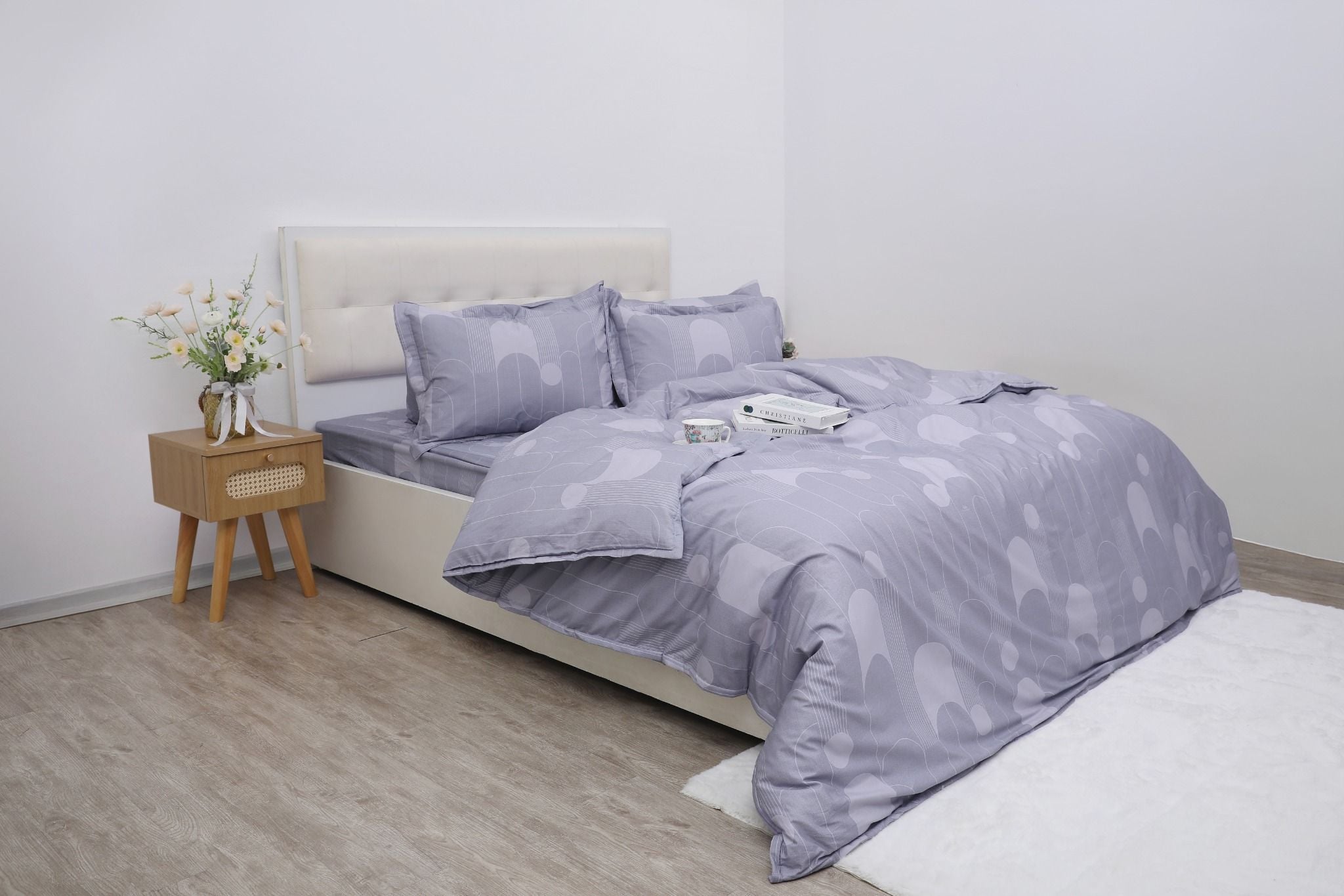 Bộ chăn ga gối cotton SH_BC25 115