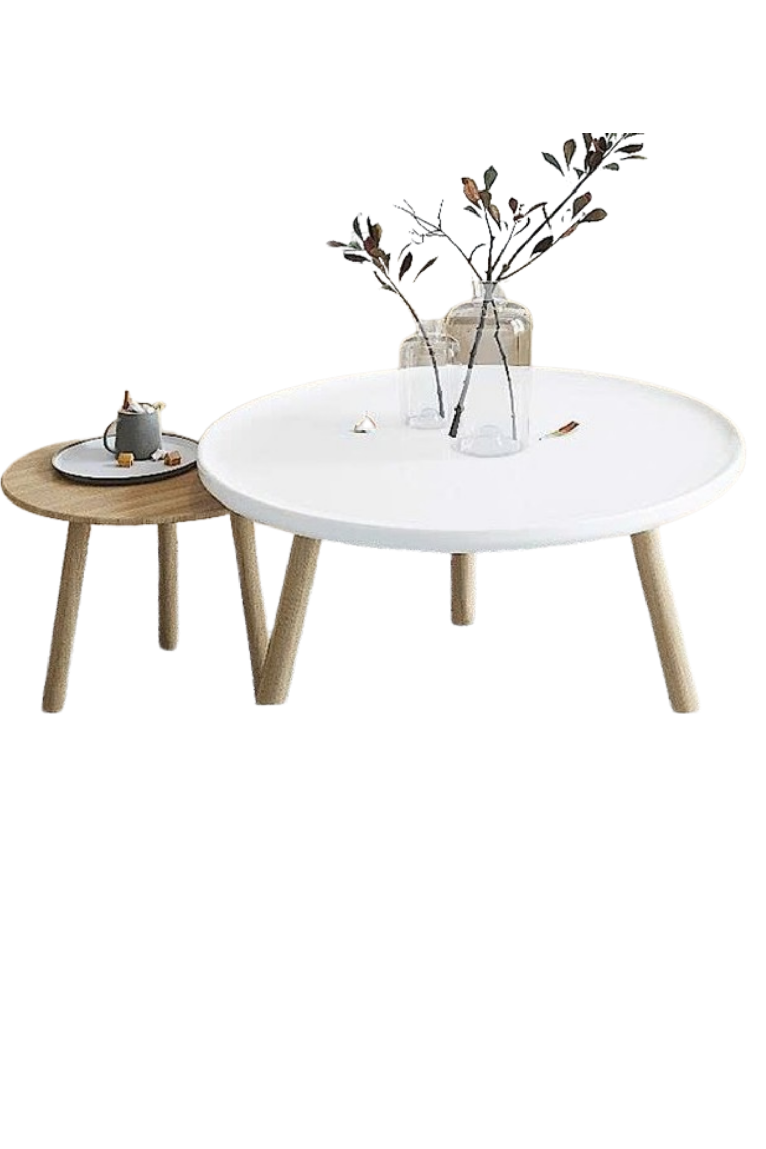 BTR-02 Hệ bàn trà đôi ScandiZen