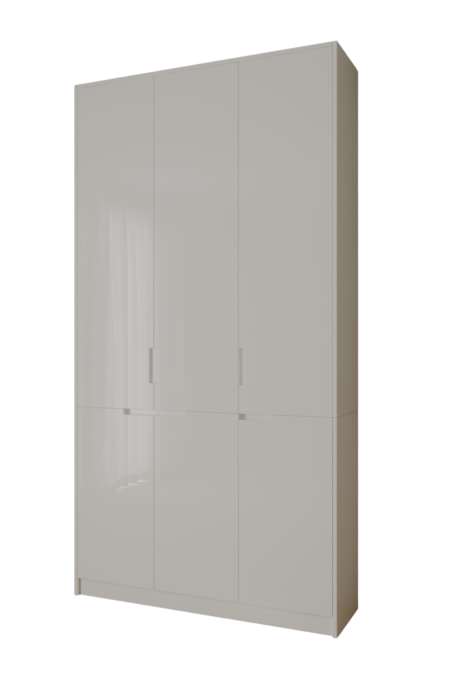 Tủ bếp kho phủ acrylic Kõri trắng trang nhã 2501