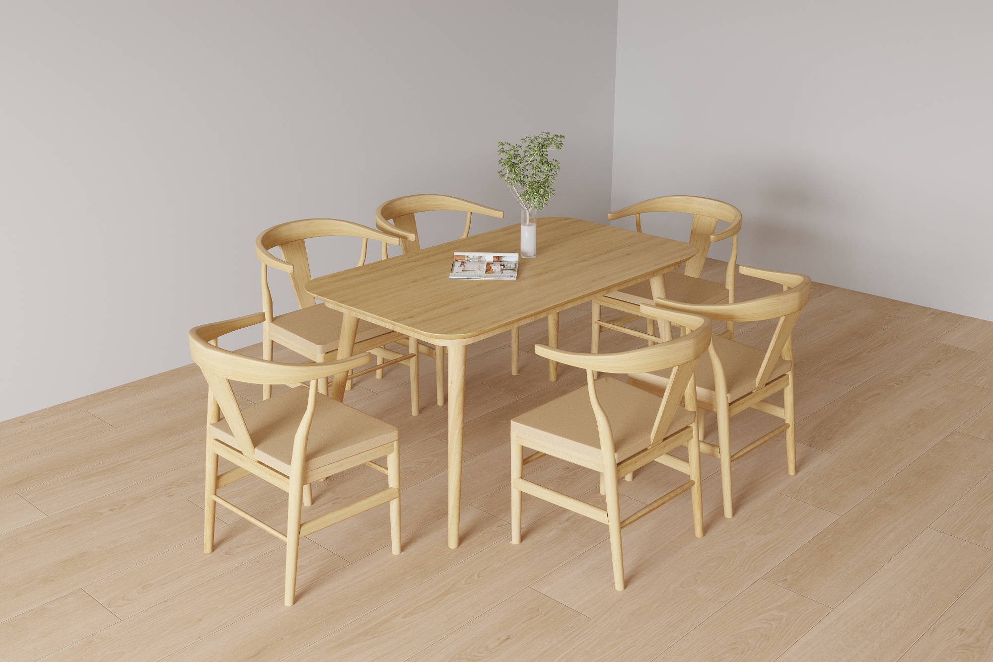 Bàn Ăn SCANDI Zen BA2505