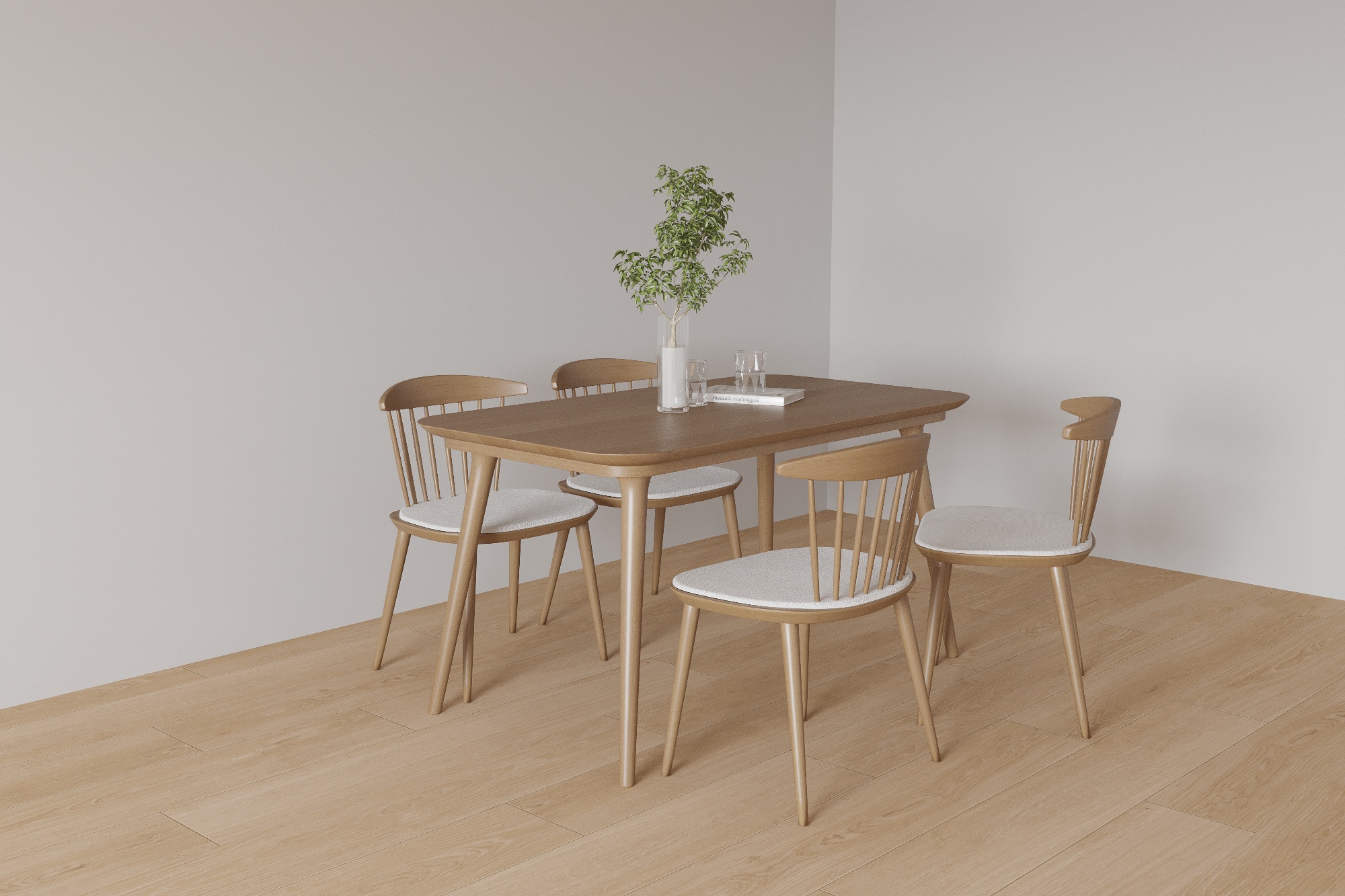 Bàn Ăn BA2510 Sakura Hemi