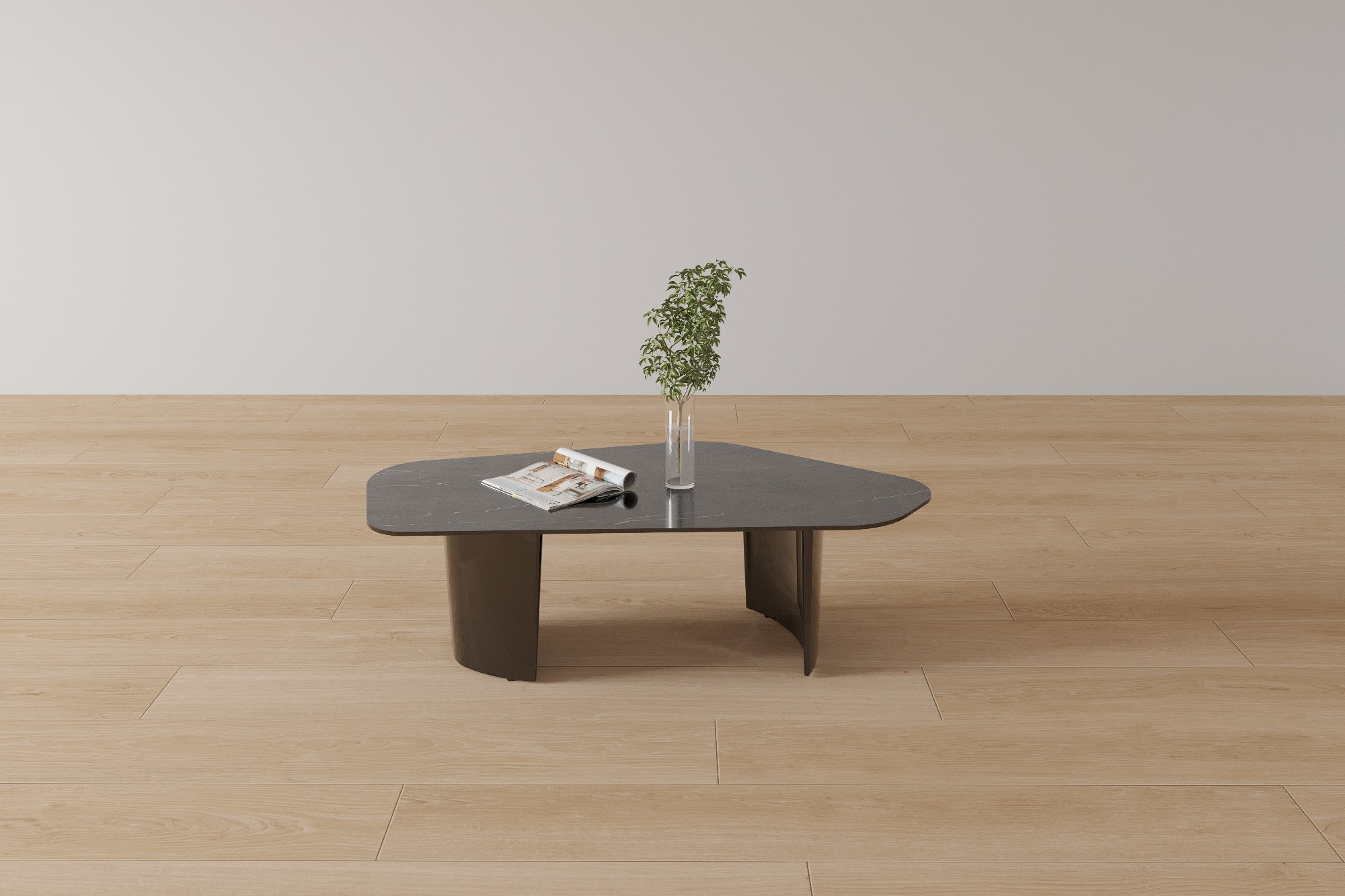 BT-08 Bàn trà đá marble đen