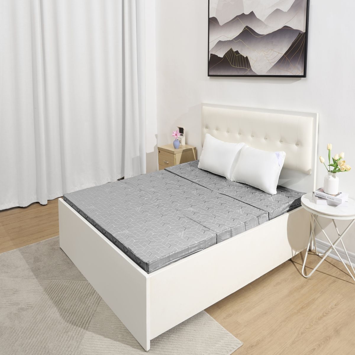 Đệm cứng bông ép tinh khiết SH_DG24 102