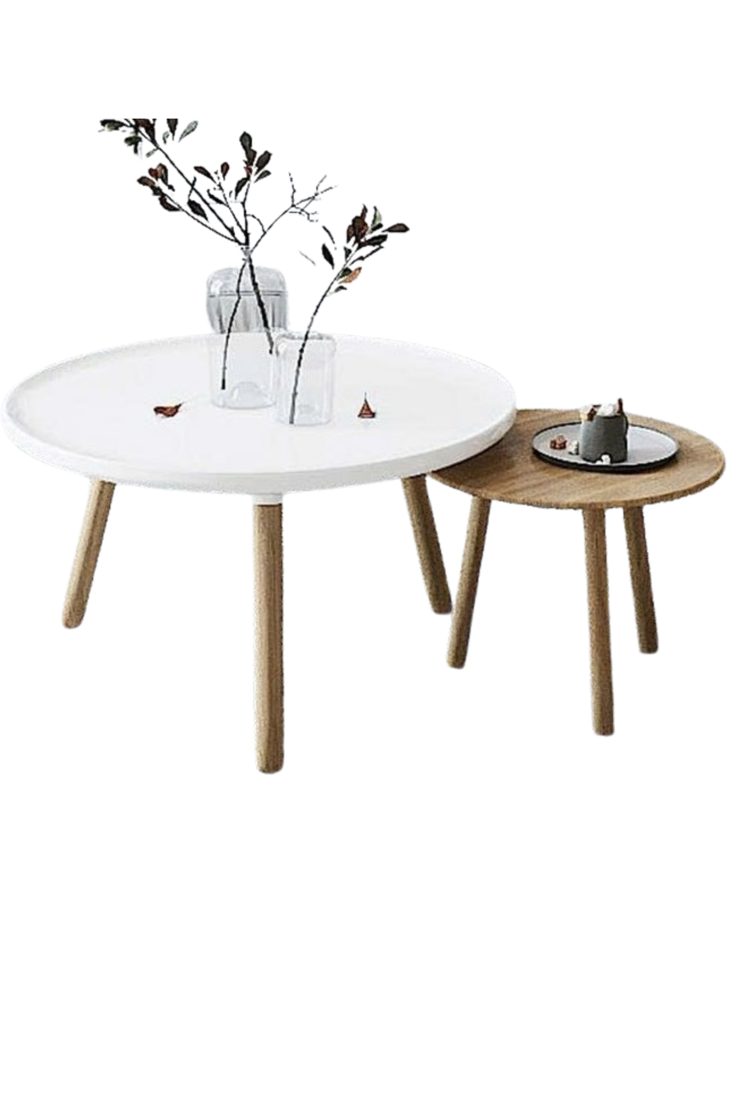 BTR-02 Hệ bàn trà đôi ScandiZen