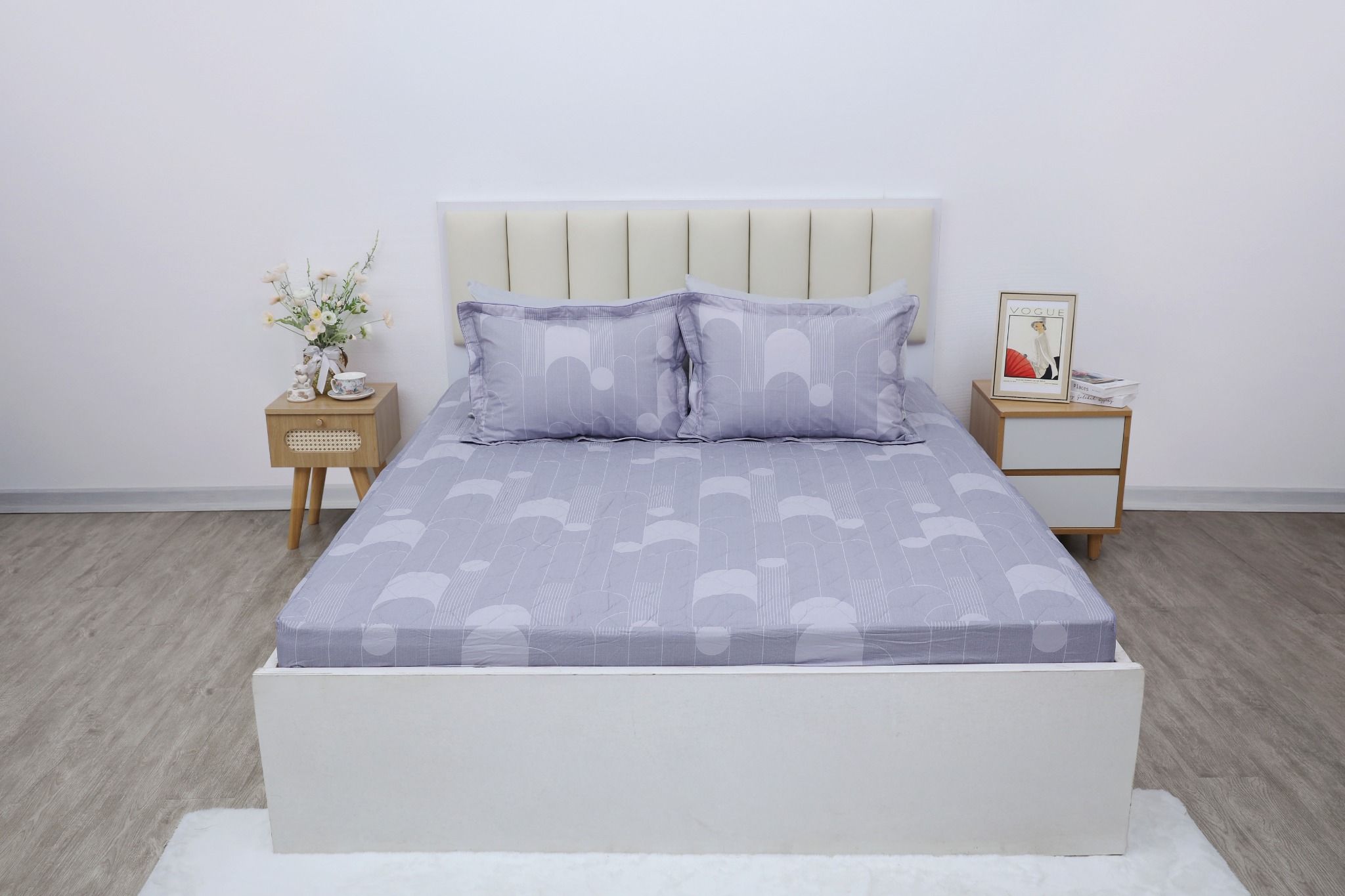 Bộ chăn ga gối cotton SH_BC25 115