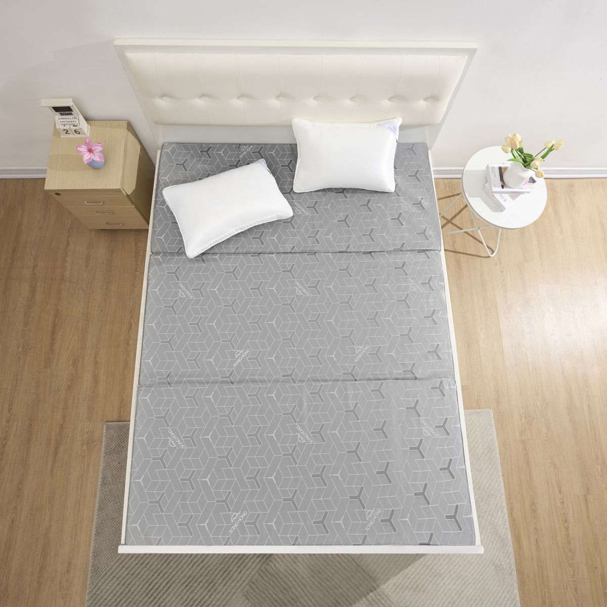 Đệm cứng bông ép tinh khiết SH_DG24 102