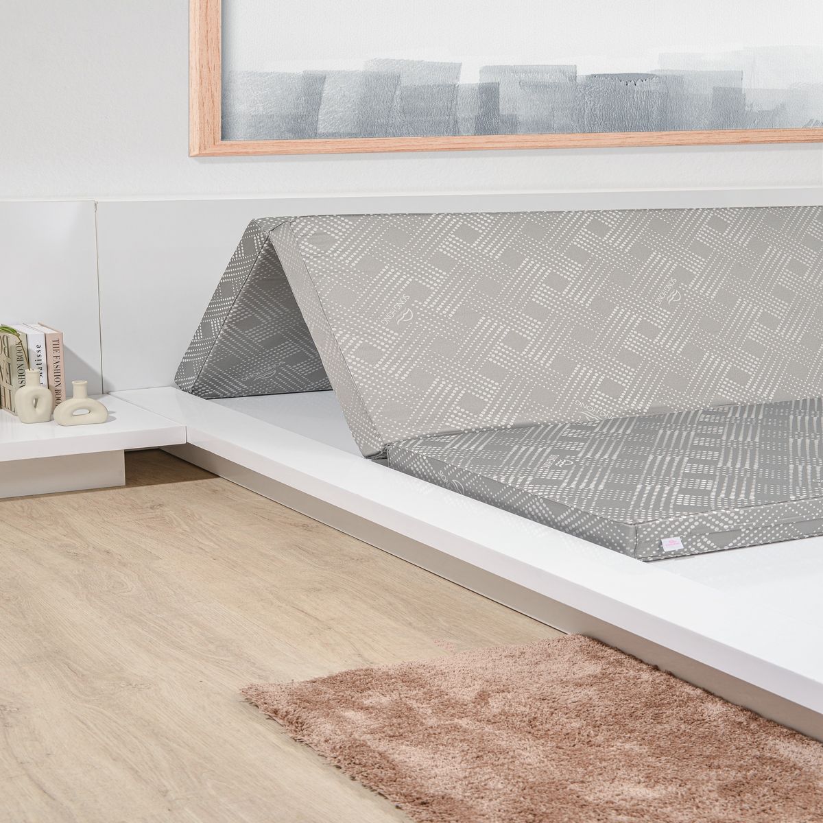 Đệm cứng bông ép tinh khiết SH_DG23 012