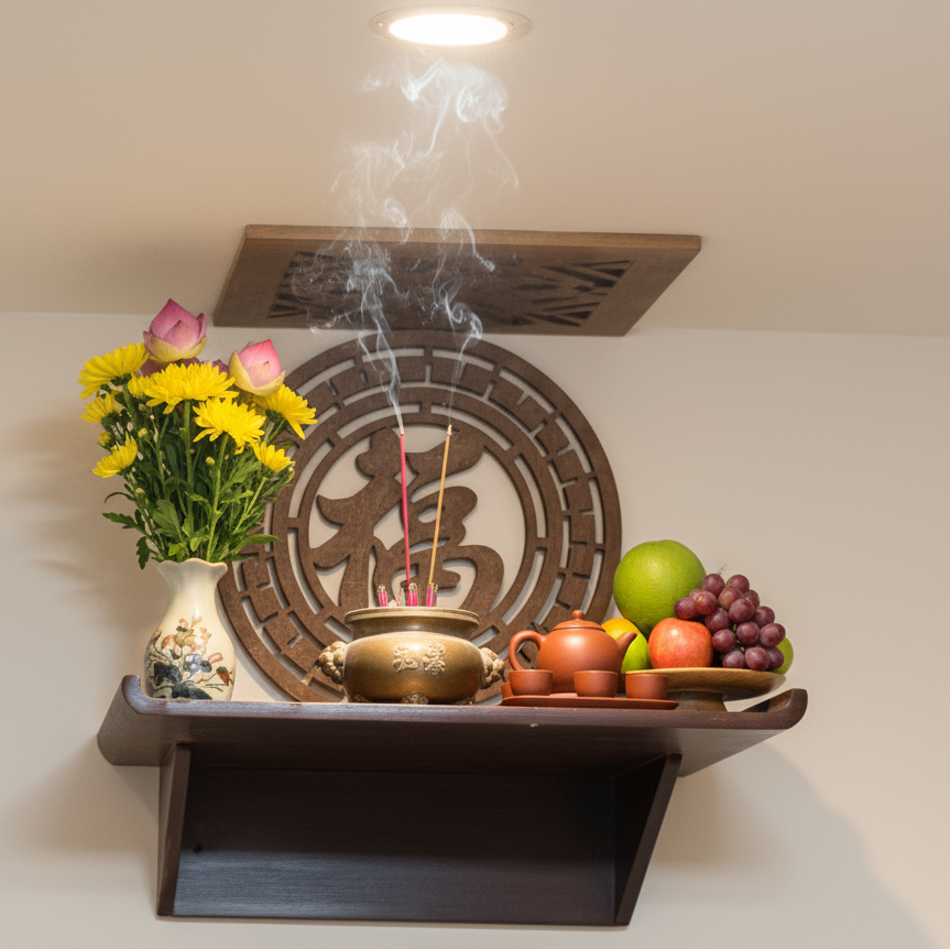 Bàn thờ treo tường BT2501