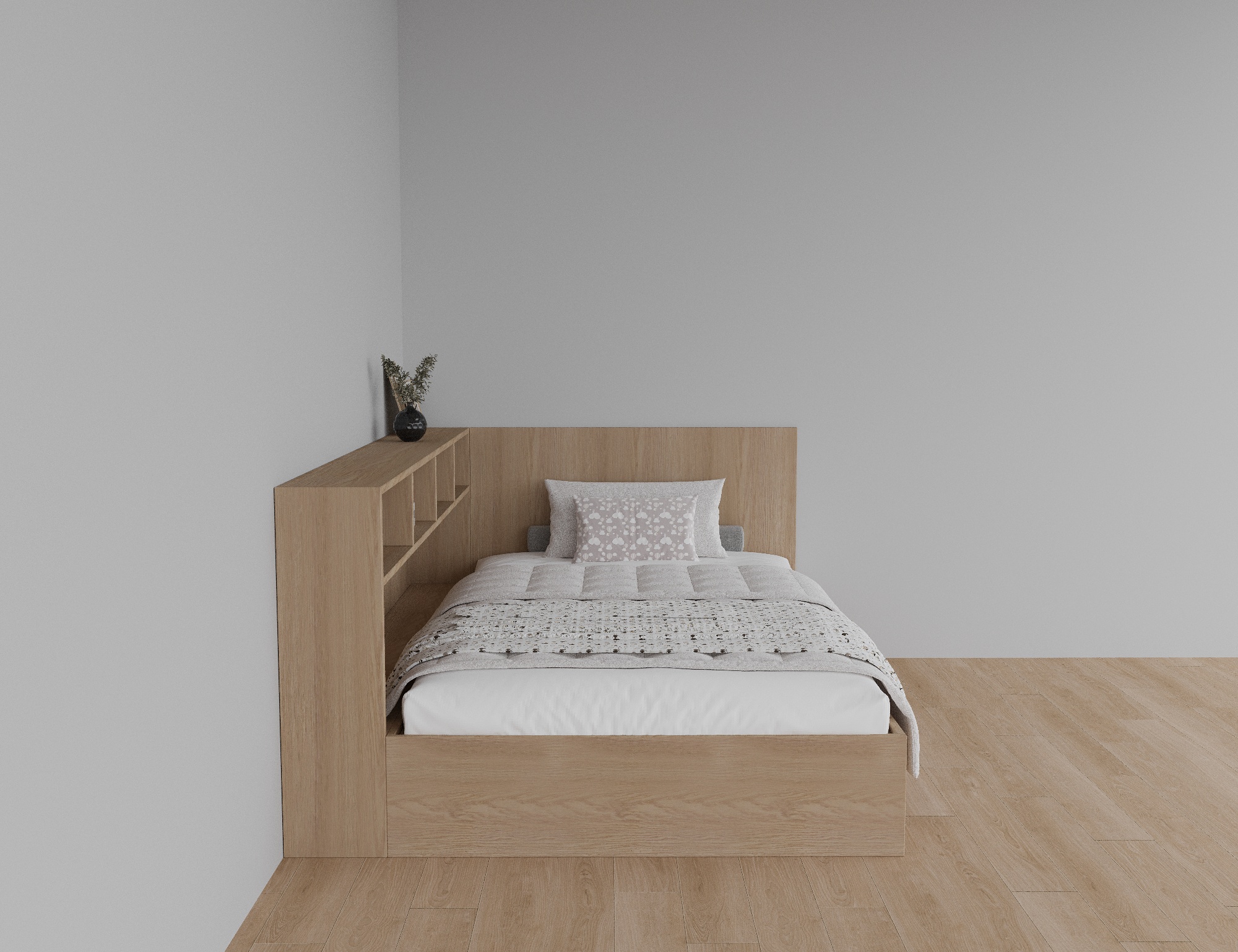 GN2509 Giường ngủ đơn cho bé trai