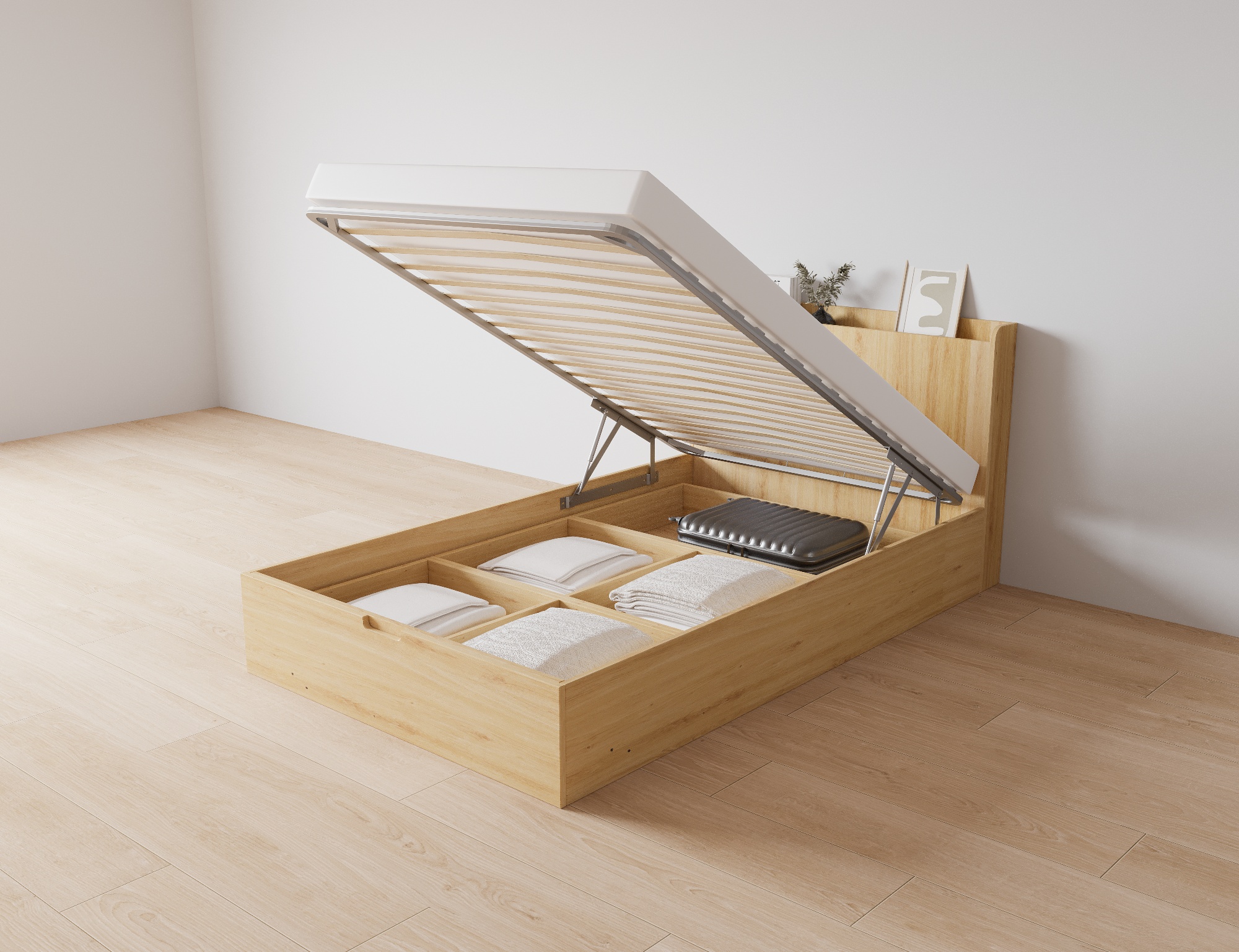 GN2512 Giường ngủ đơn ToBo