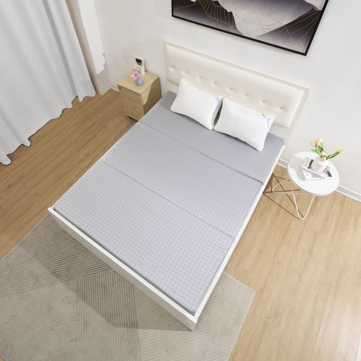 Đệm cứng bông ép tinh khiết SH_DG24 101