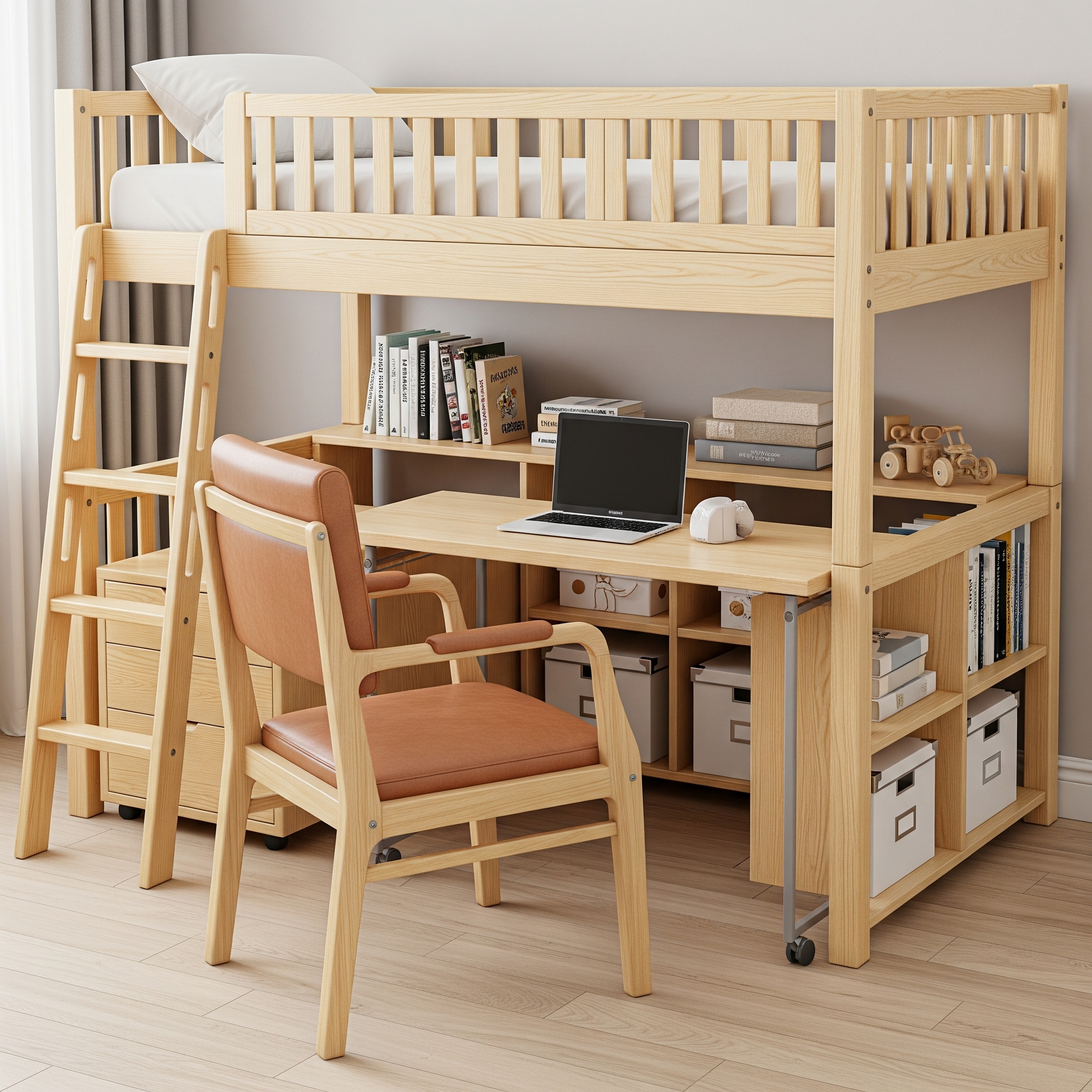 TM-01 Giường gác xép Smart Loft 1