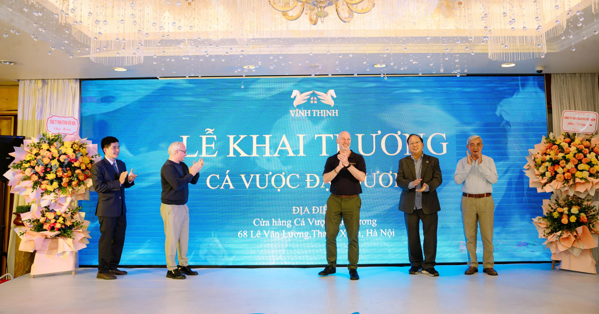 Khai trương cửa hàng cá vược đại dương The Better Fish®