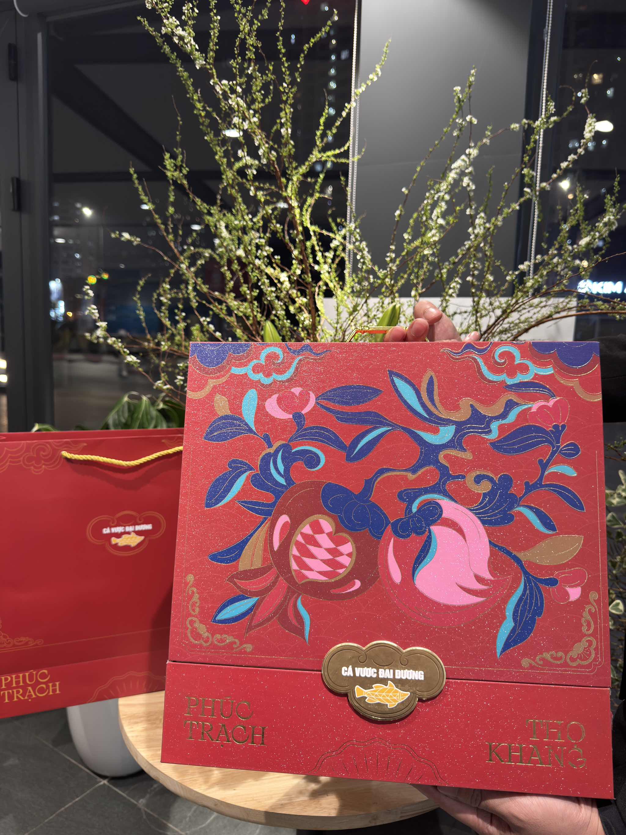 Hộp quà Tết Lựu Đào Viên