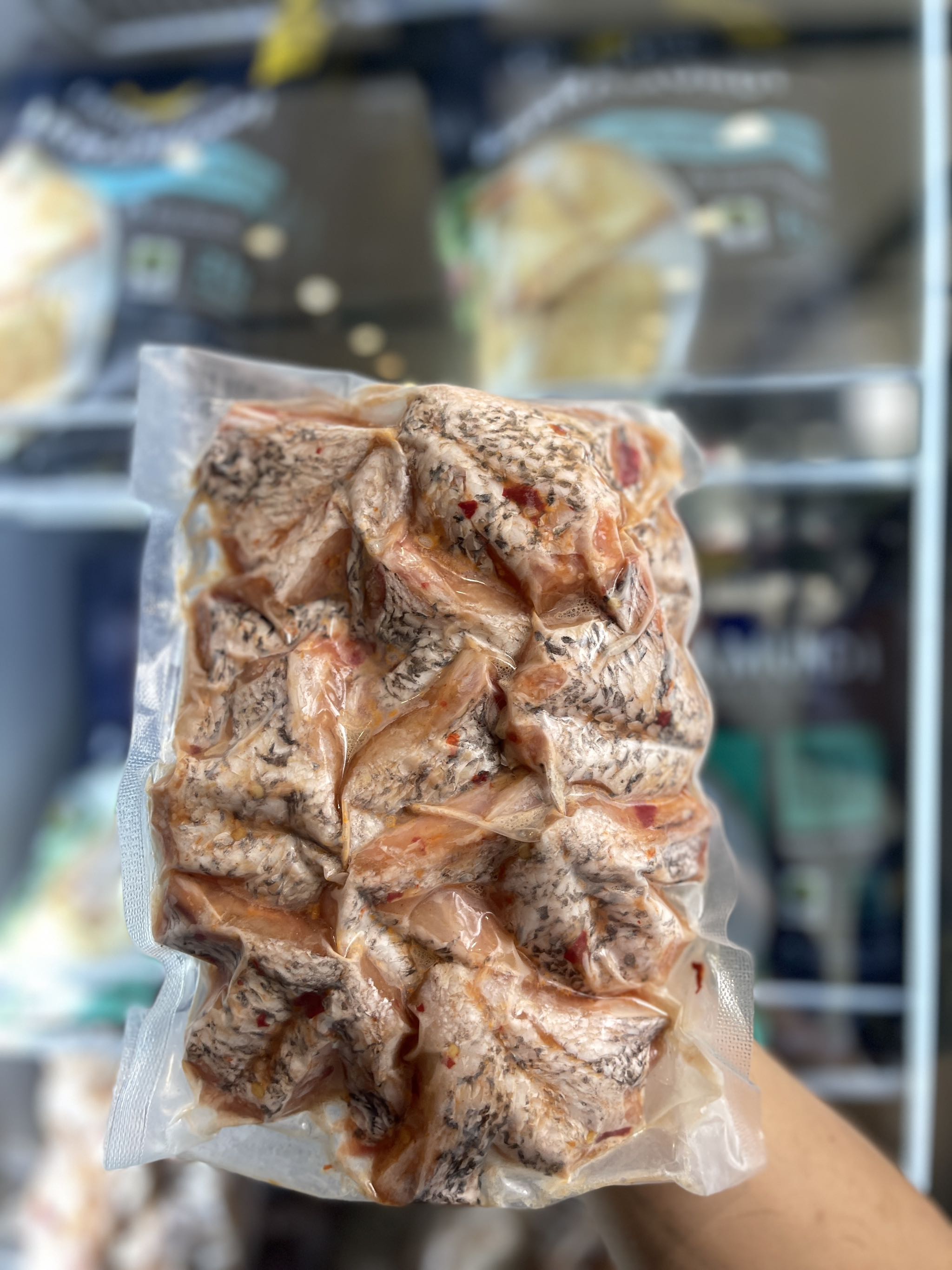 Ức Cá Vược Tẩm Gia Vị