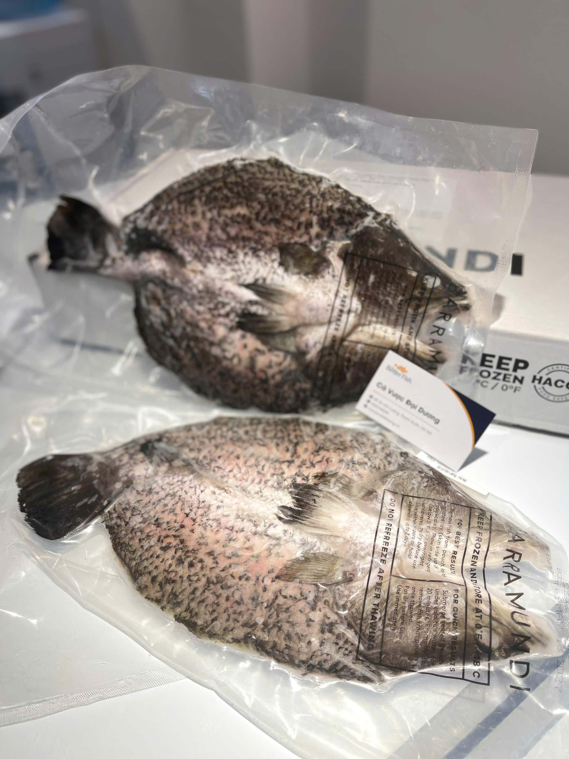 Cá Vược The Better Fish® Cắt Xẻ Bướm