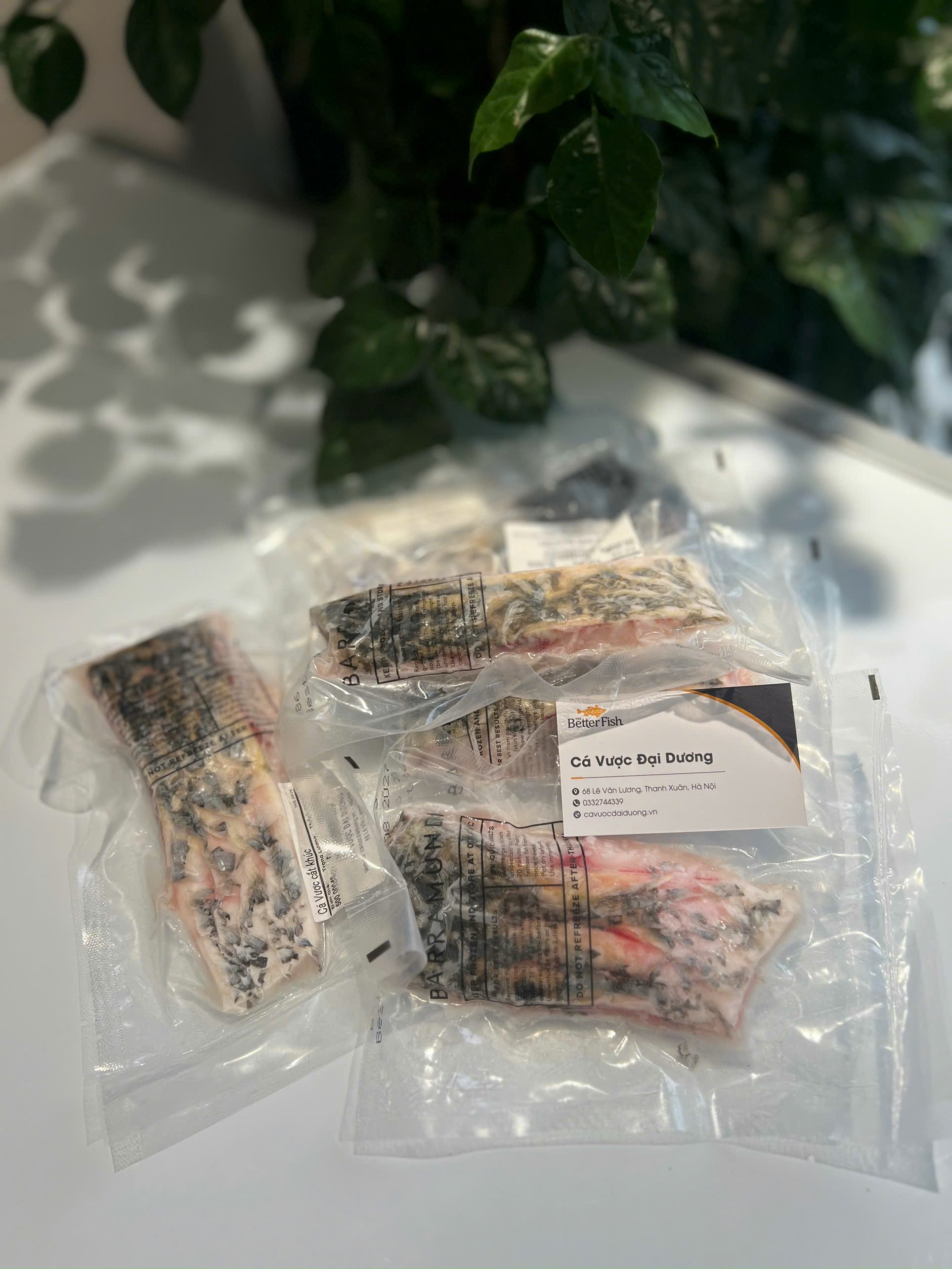 Cá Vược The Better Fish® - Đông Lạnh Cắt Khúc