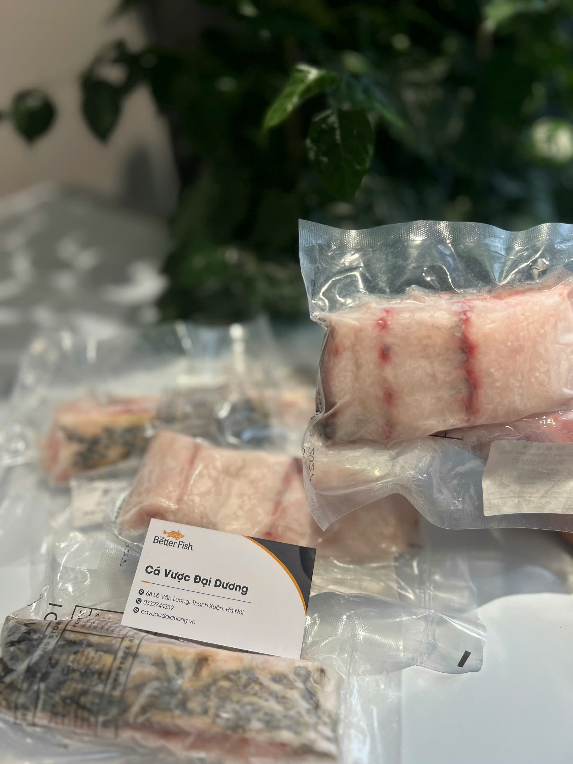 Cá Vược The Better Fish® - Đông Lạnh Cắt Khúc