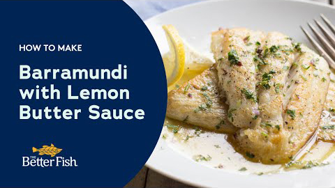 How to One Pan Lemon Herb Butter Barramundi Dinner
