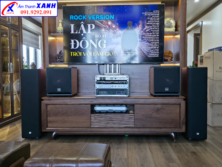 🎵 LẮP ĐẶT TRỌN BỘ ÂM THANH NGHE NHẠC & KARAOKE CAO CẤP JBL S698.