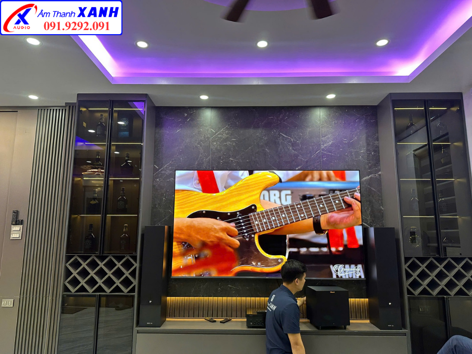 🎉 HOÀN THIỆN LẮP ĐẶT BỘ DÀN NGHE NHẠC CAO CẤP CHO KHÁCH HÀNG