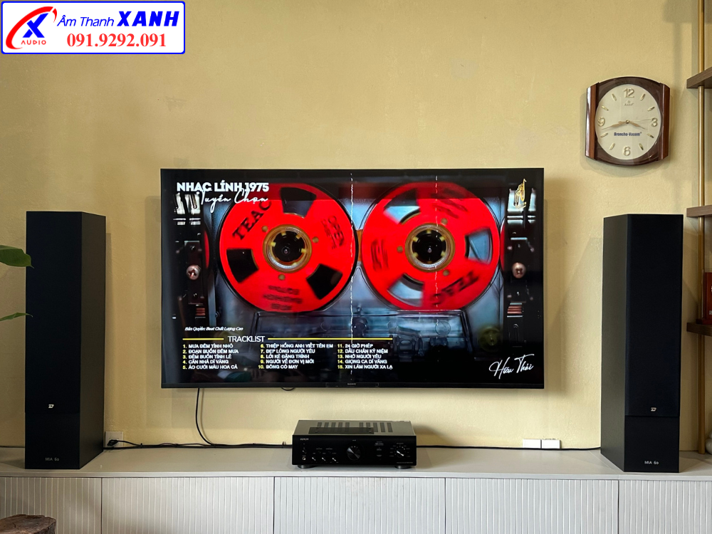 🔊 Hoàn thiện bộ dàn nghe nhạc cao cấp tại Tp,Hải Dương