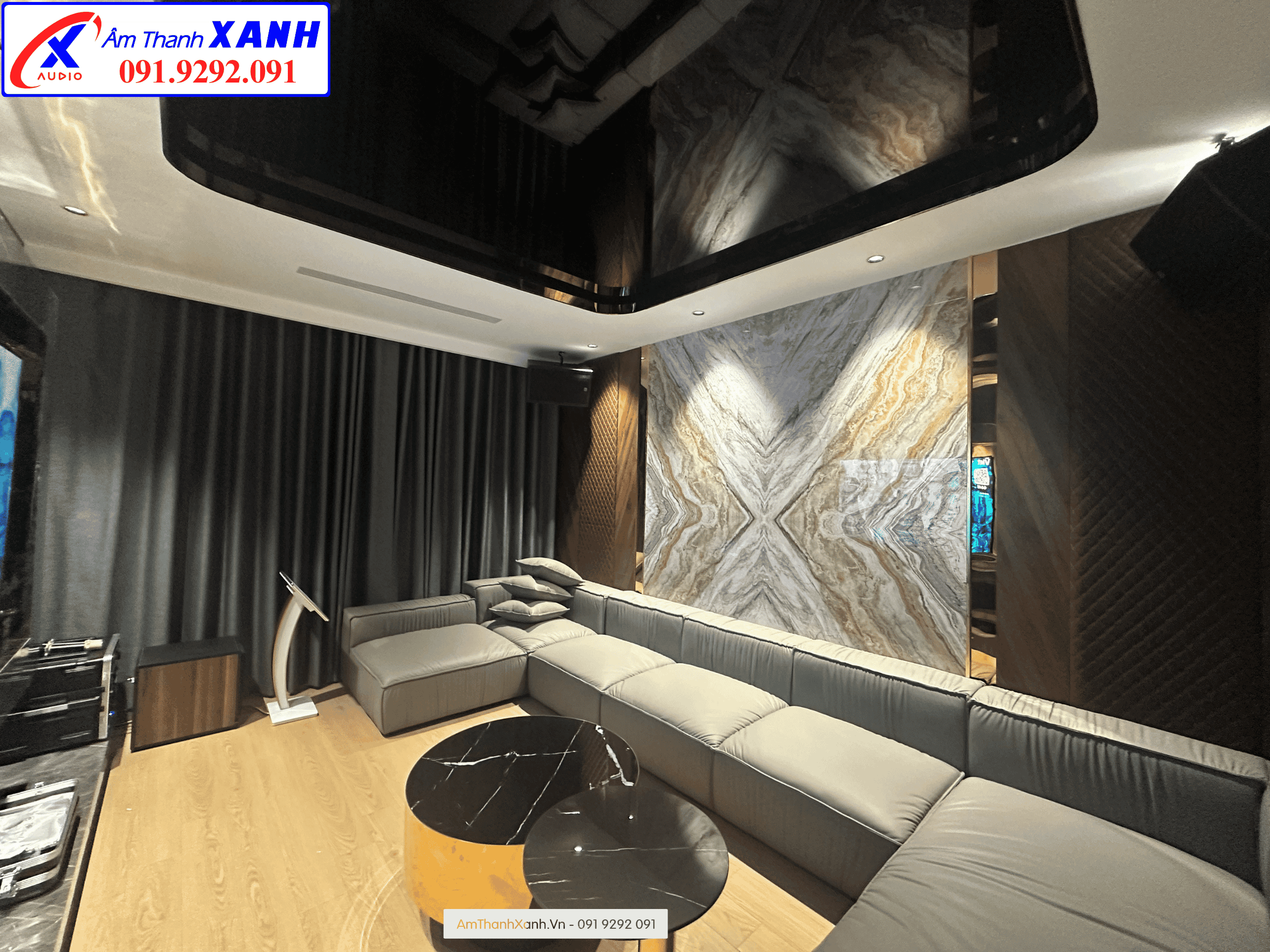 🔊 Bộ karaoke cao cấp HK-audio tại biệt thự vườn tùng Ecopark Hải Dương