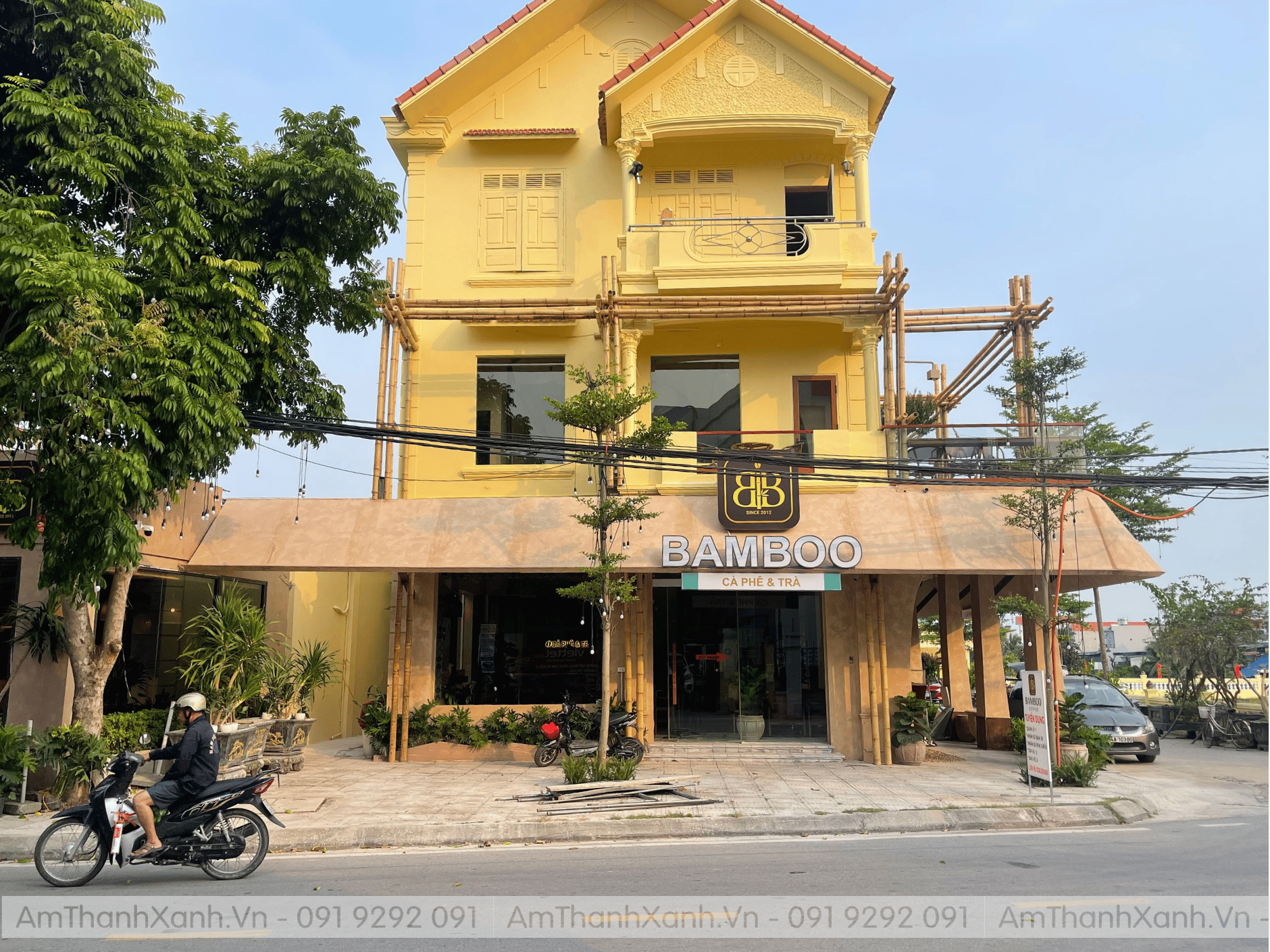 🔊 Hệ Thống Âm Thanh Cafe - Sân Vườn Tại BamBoo Quảng Ninh