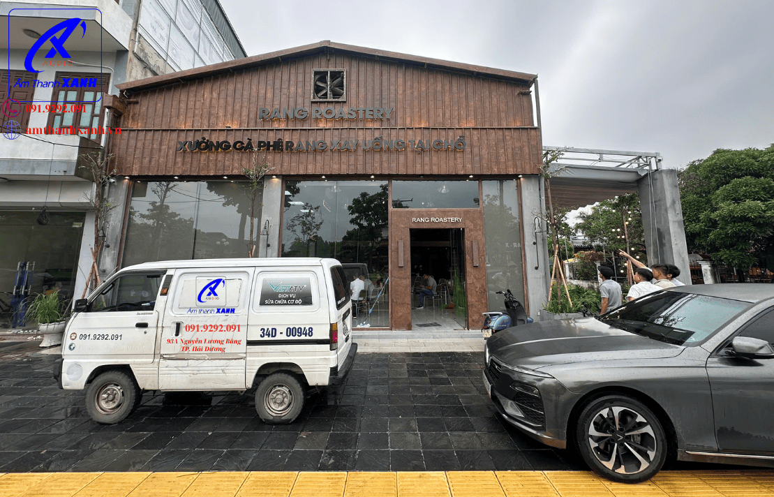LẮP ĐẶT ÂM THANH CAFE RANG ROASTERY