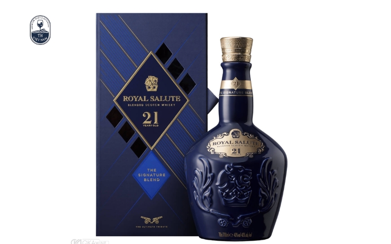 5. Phân biệt Chivas 21 thật – giả dựa vào tem chống hàng giả 
