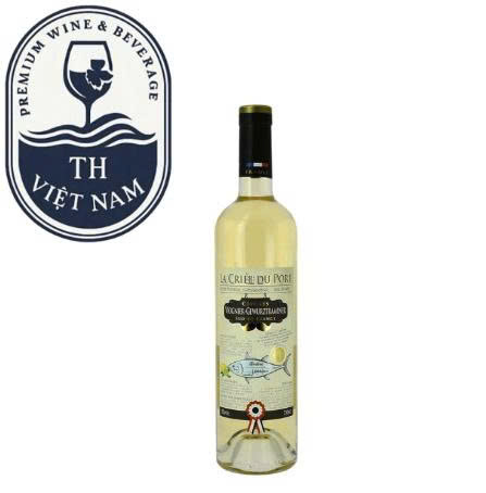 La Criée du Port Gewürztraminer - Viognier IGP Pays d'Oc