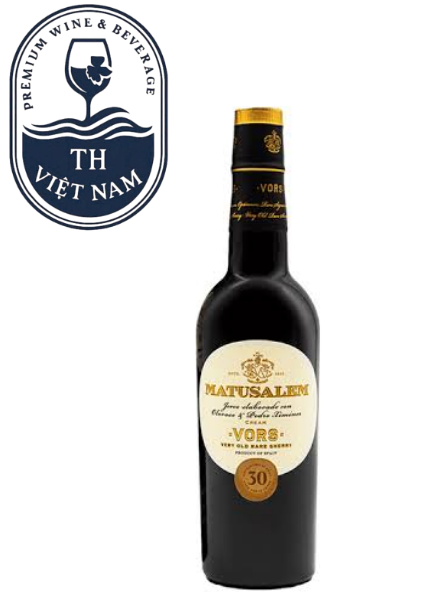 Gonzalez Byass, "Matusalem" Cream Very Old Sweet Oloroso, V.O.R.S 30 Years, Jerez DO (75% Palomino, 25% Pedro Ximenez) (Sweet)