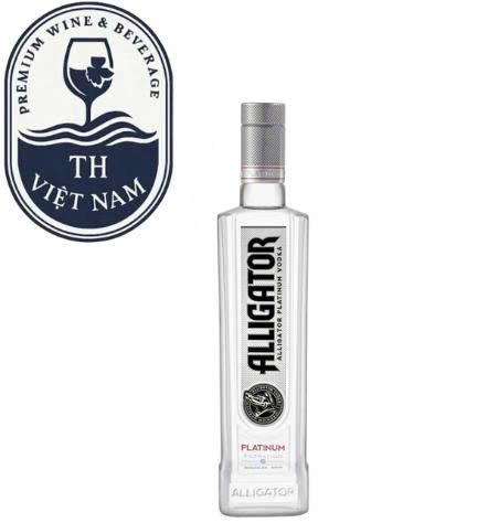 Rượu Vodka Alligator Platinum