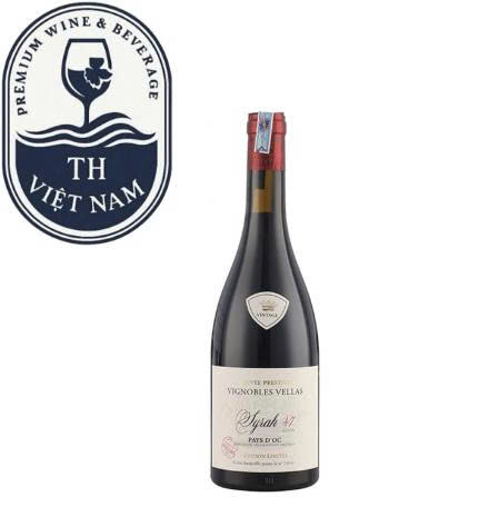 Vignobles Vellas Syrah 47 Cuvée Prestige Pays