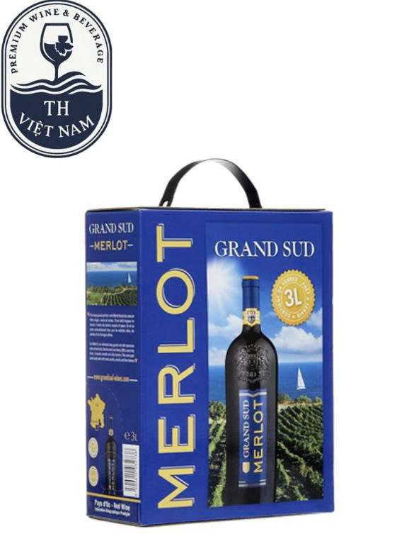 GRAND SUD MERLOT PAYS  D’OC IGP – BAG IN BOX 3L