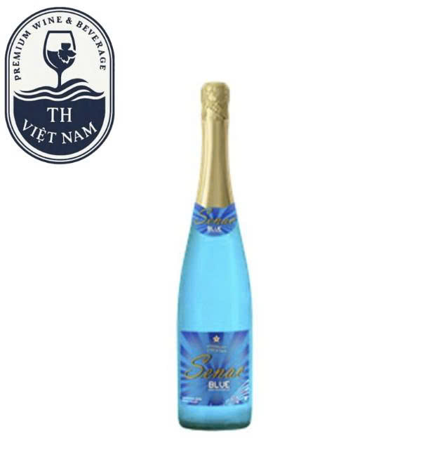 Senac Blue Non Alcoholic Sparkling Cocktail