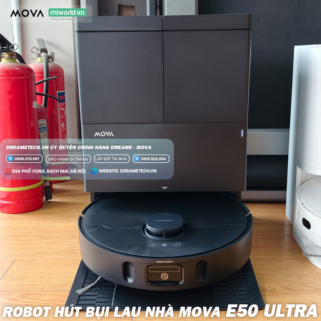 Robot hút bụi lau nhà MOVA E50 Ultra