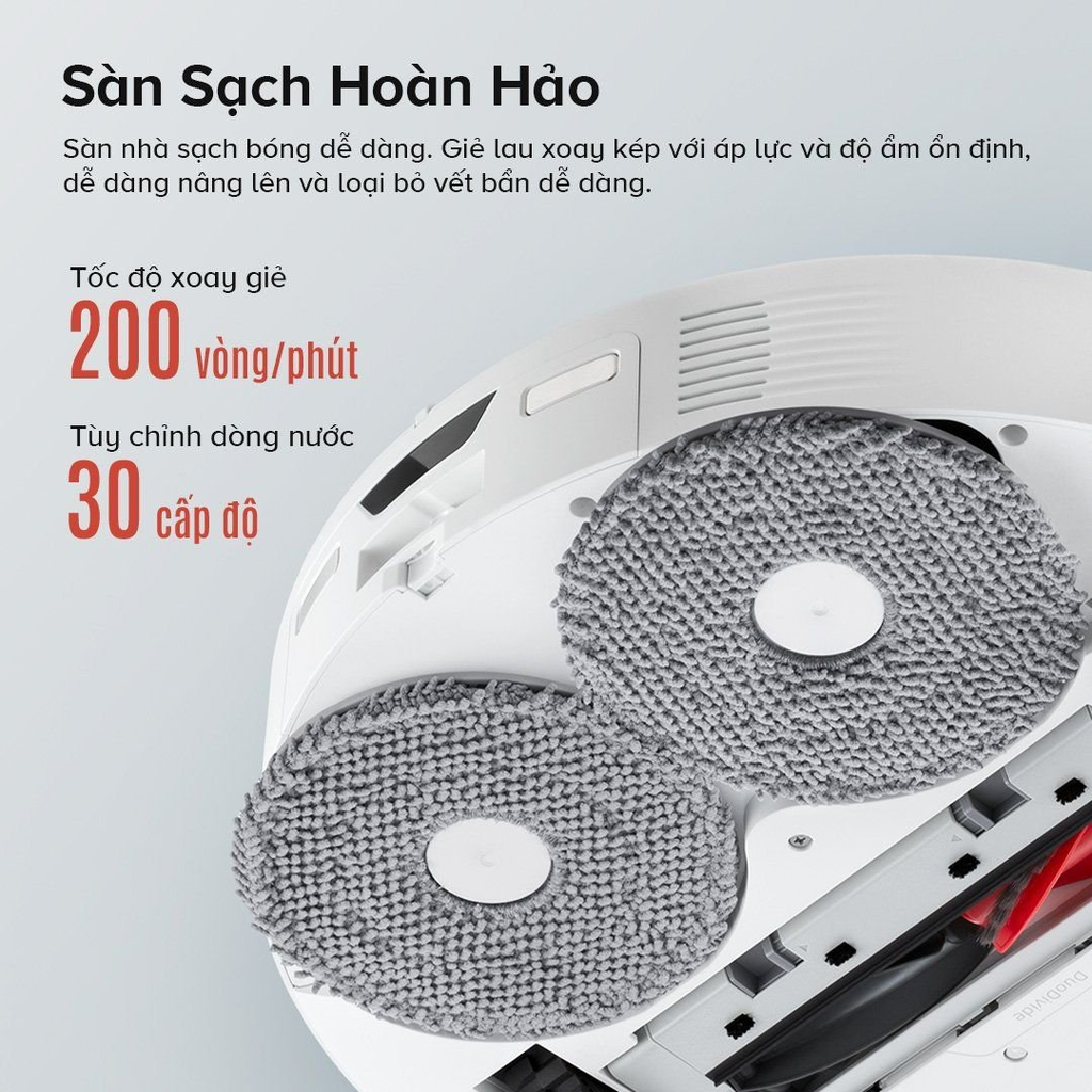 Robot Hút Bụi Lau Nhà Roborock Q Revo Curv - Bảo Hành 24Th