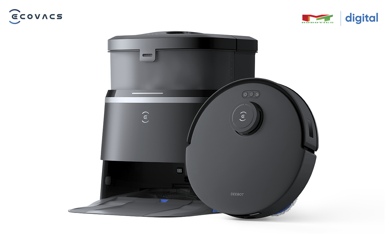 Robot hút bụi, lau nhà Ecovacs Deebot T30 Pro Omni (Đen)