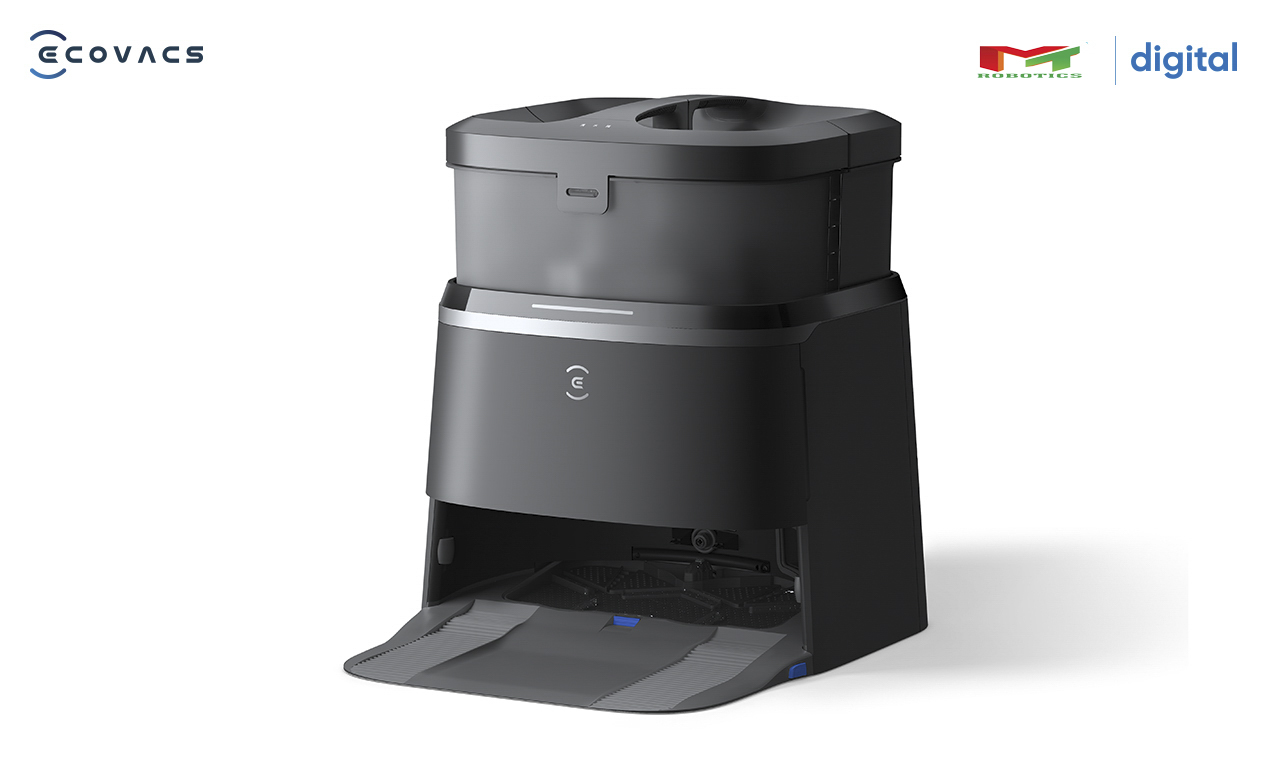 Robot hút bụi, lau nhà Ecovacs Deebot T30 Pro Omni (Đen)