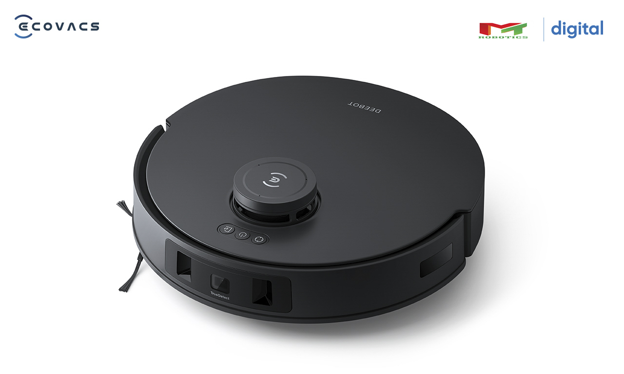 Robot hút bụi, lau nhà Ecovacs Deebot T30 Pro Omni (Đen)