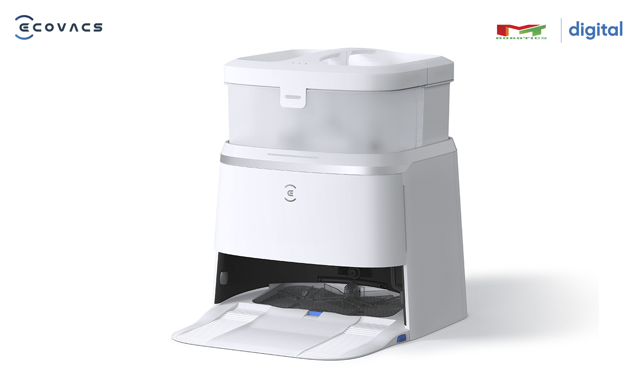 Robot hút bụi, lau nhà Ecovacs Deebot T30 Pro Omni (Trắng)