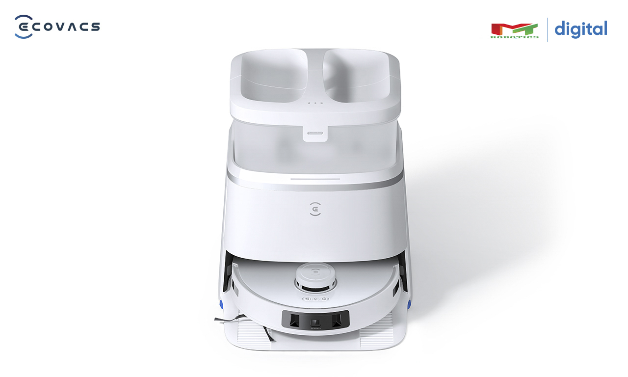 Robot hút bụi, lau nhà Ecovacs Deebot T30 Pro Omni (Trắng)